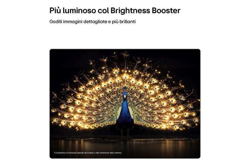 Caratteristica Brightness Booster TV OLED97G64LW